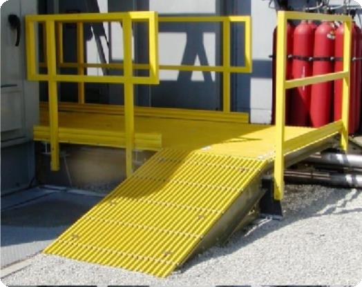 FRP Gratings Manufacturer in India for industrial flooring and anti slip walkways