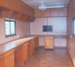 Industrial Metal Portable Cabin Site Office Manufactured by Rawji Exports