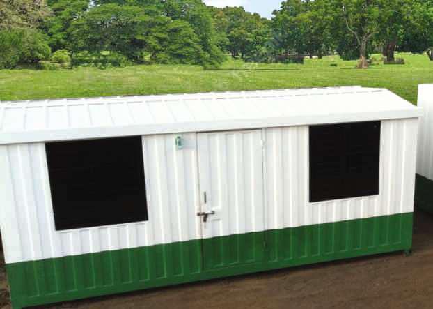 Portable Site Office Cabin Manufacturer in India supplying modular metal cabins
